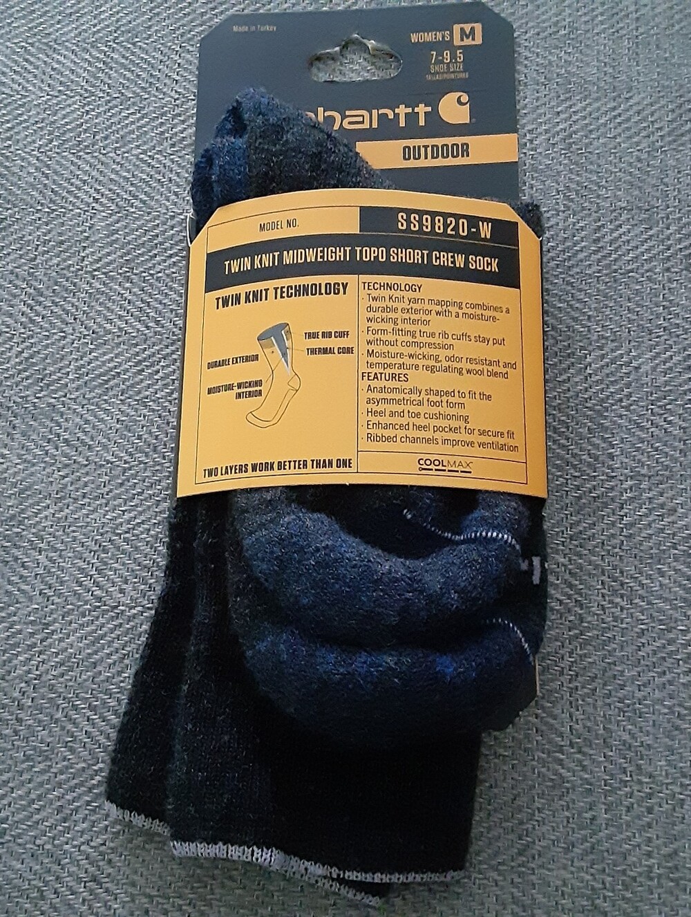 CARHARTT Outdoor Crew Women Socks